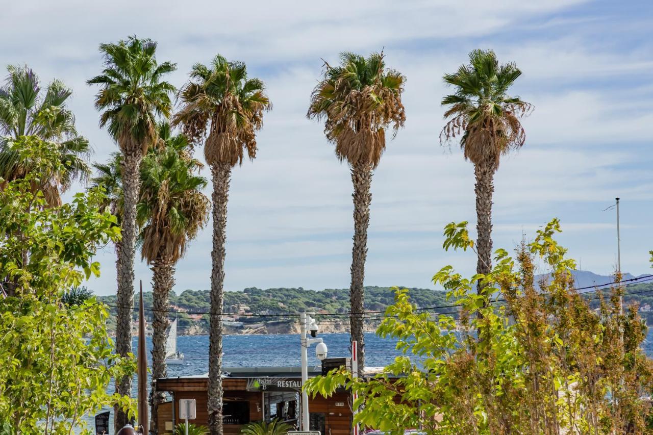 Les Balcons De Bandol Centre Ville Avec Vue Mer Et Face A La Plage Экстерьер фото
